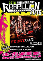 Pussycat Kill - Rebellion Festival, Blackpool 4.8.16
